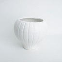 Vase blanc grand 