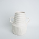 Vase blanc cruche