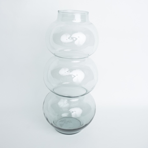 [121717] Vase trio verre recyclé 